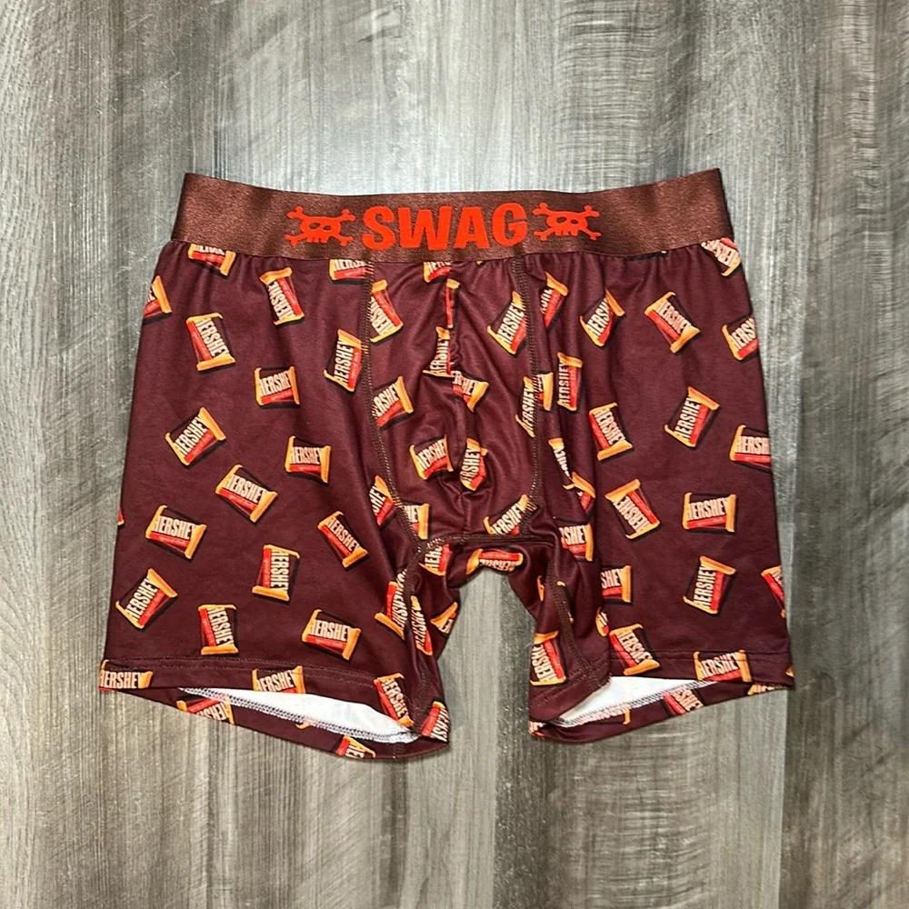 Hershey’s Dark Chocolate SWAG Boxer Brief - Medium